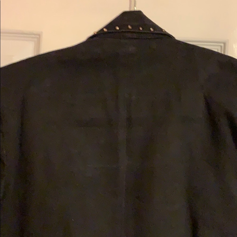 JenJen by Darien black denim blazer - Picture 4 of 5